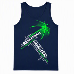 Basketball Handling Typography Tank Top