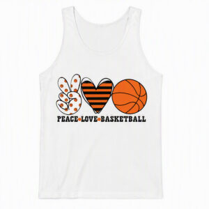 Peace Love Basketball Tank Top