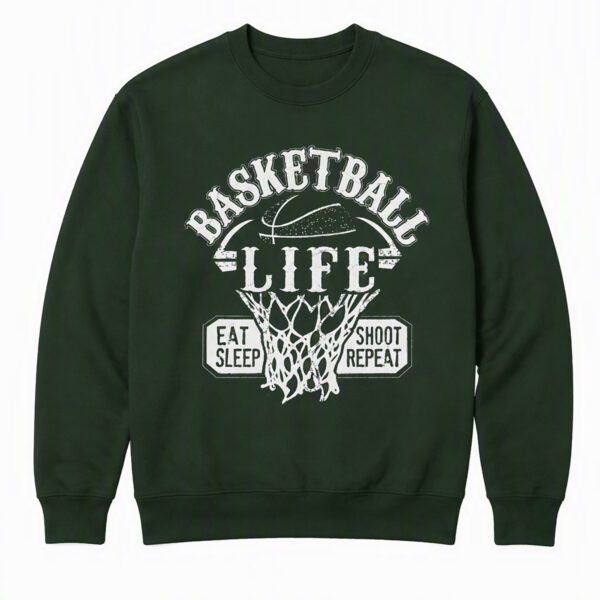 Basketball Life Vintage Sweatshirt