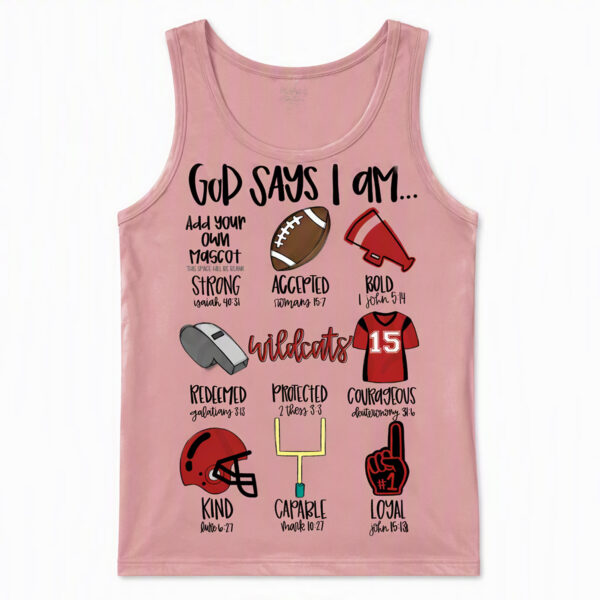 Football Faith & Spirit Tank Top