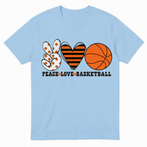 Peace Love Basketball T-Shirt