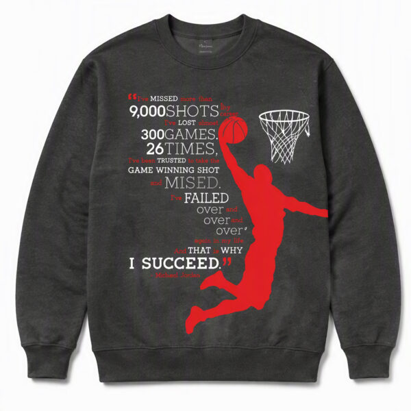 Basketball Motivation Sweatshirt