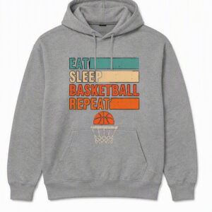 Eat Sleep Basketball Repeat Hoodie