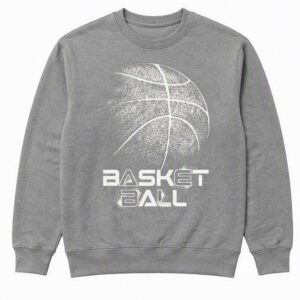 Distressed Basketball Sweatshirt