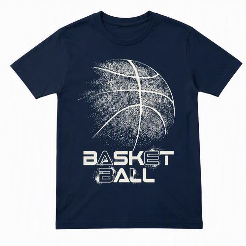 Distressed Basketball T-Shirt Distressed Basketball T-Shirt