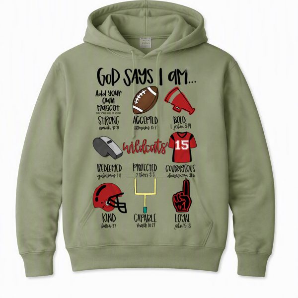 Football Faith & Spirit Hoodie