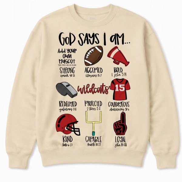 Football Faith & Spirit Sweatshirt